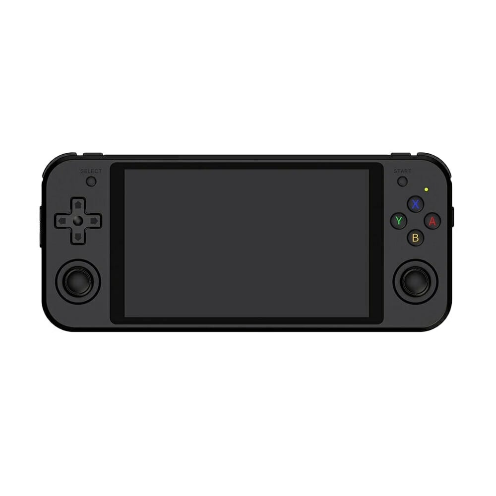 ANBERNIC RG552 144GB 15000+ Games LPDDR4 4GB RAM Android 7.1 Linux WiFi Online Retro Handheld Video Game Console Tablet for PSP PS1 WII NGC NDS N64 DC 5.36 Inch IPS Screen - Black EU Plug