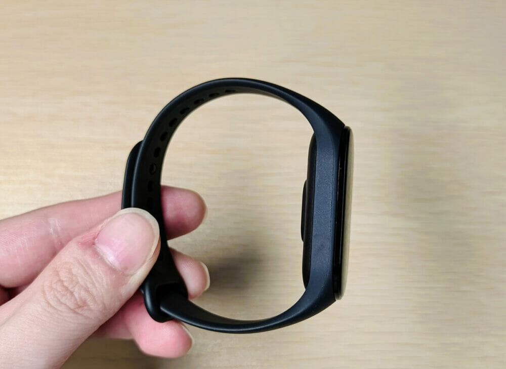 ▼真横から見た様子