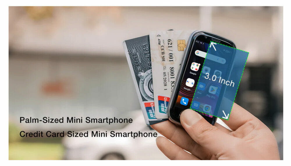 Unihertz Jelly 2E』発売！ クレカサイズ（3インチ）の超小型