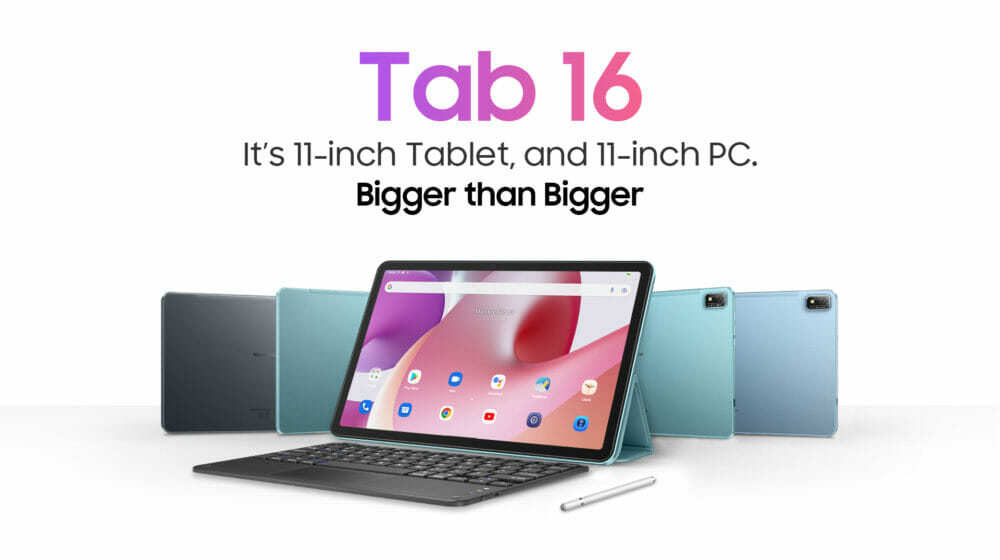 Blackview Tab 16』発表 | PCモード対応の11インチAndroidタブレット