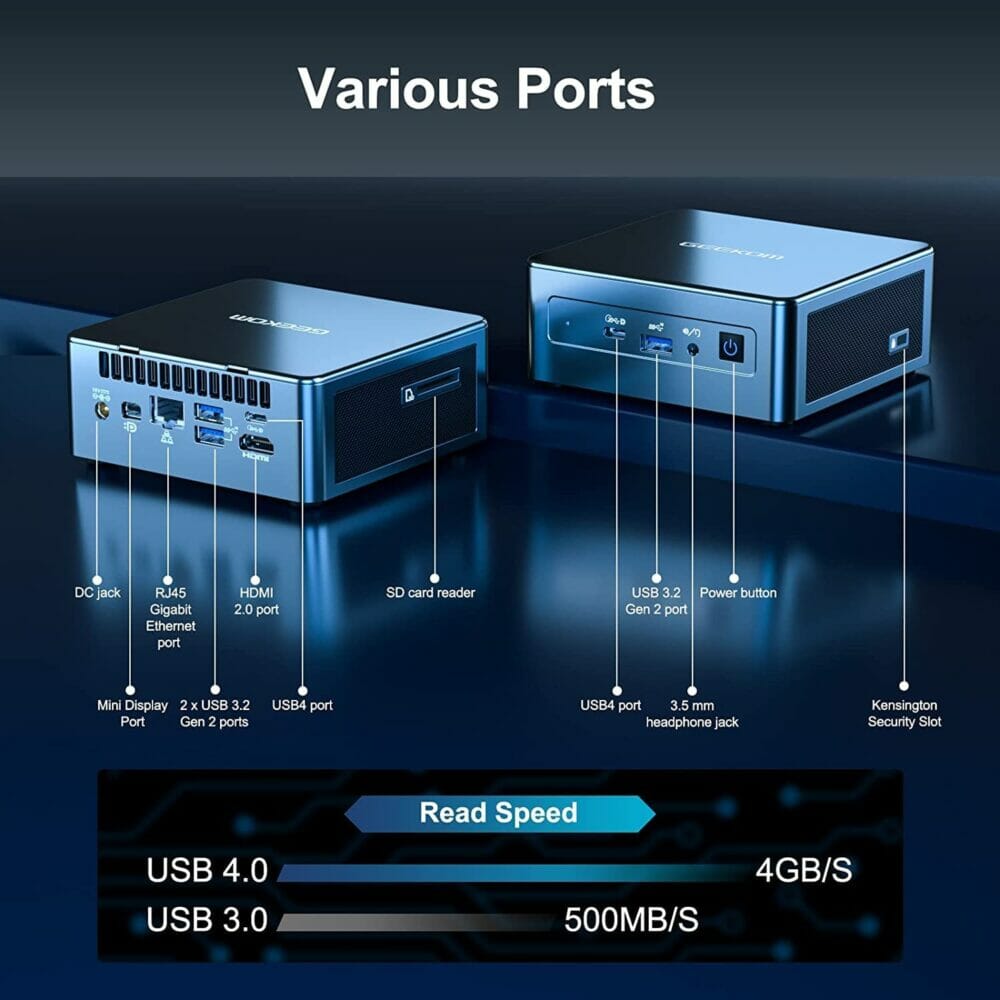 高性能ミニPC『GEEKOM Mini IT11』を1.35万円OFFで購入可能！ブラック