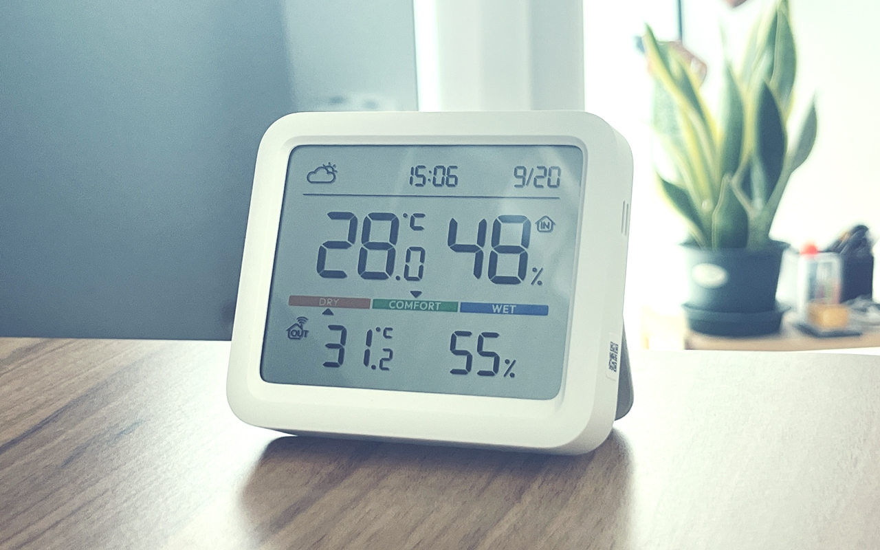 SwitchBot 温湿度計Proレビューのメイン画像