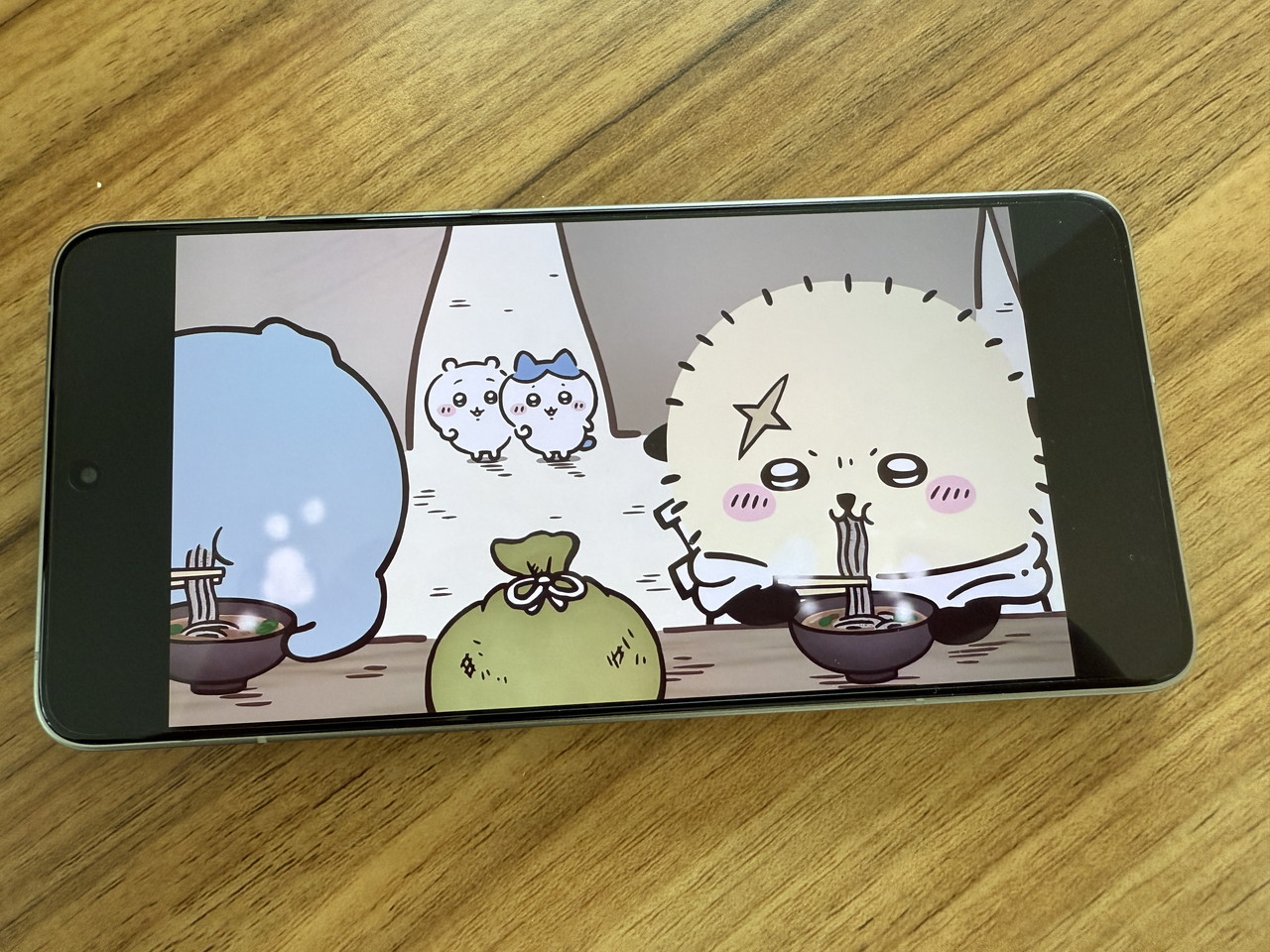 アニメ動画視聴の様子