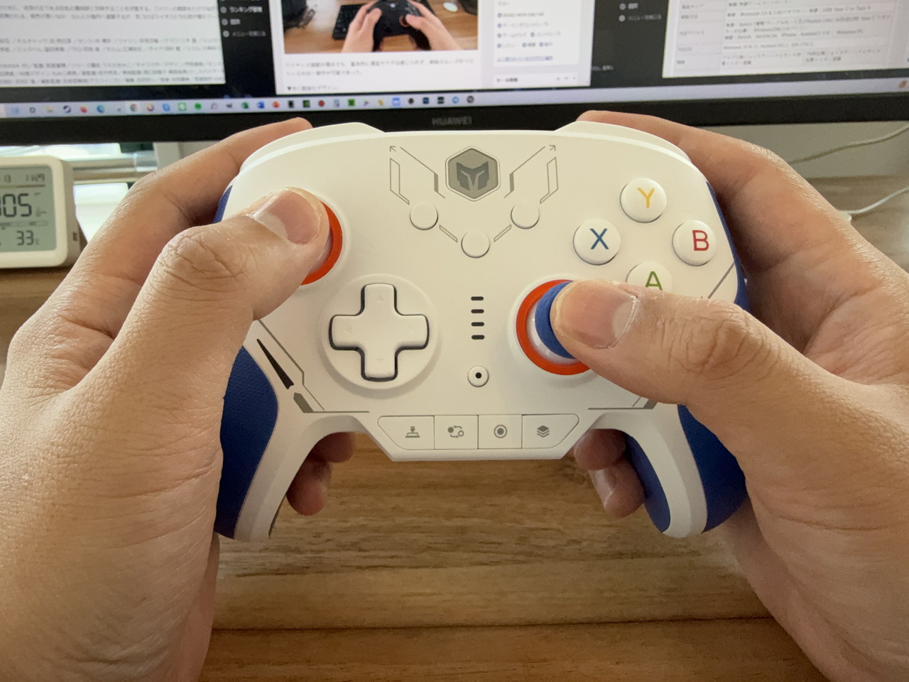 通常版BIGBIG WON BLITZ2を使用する様子