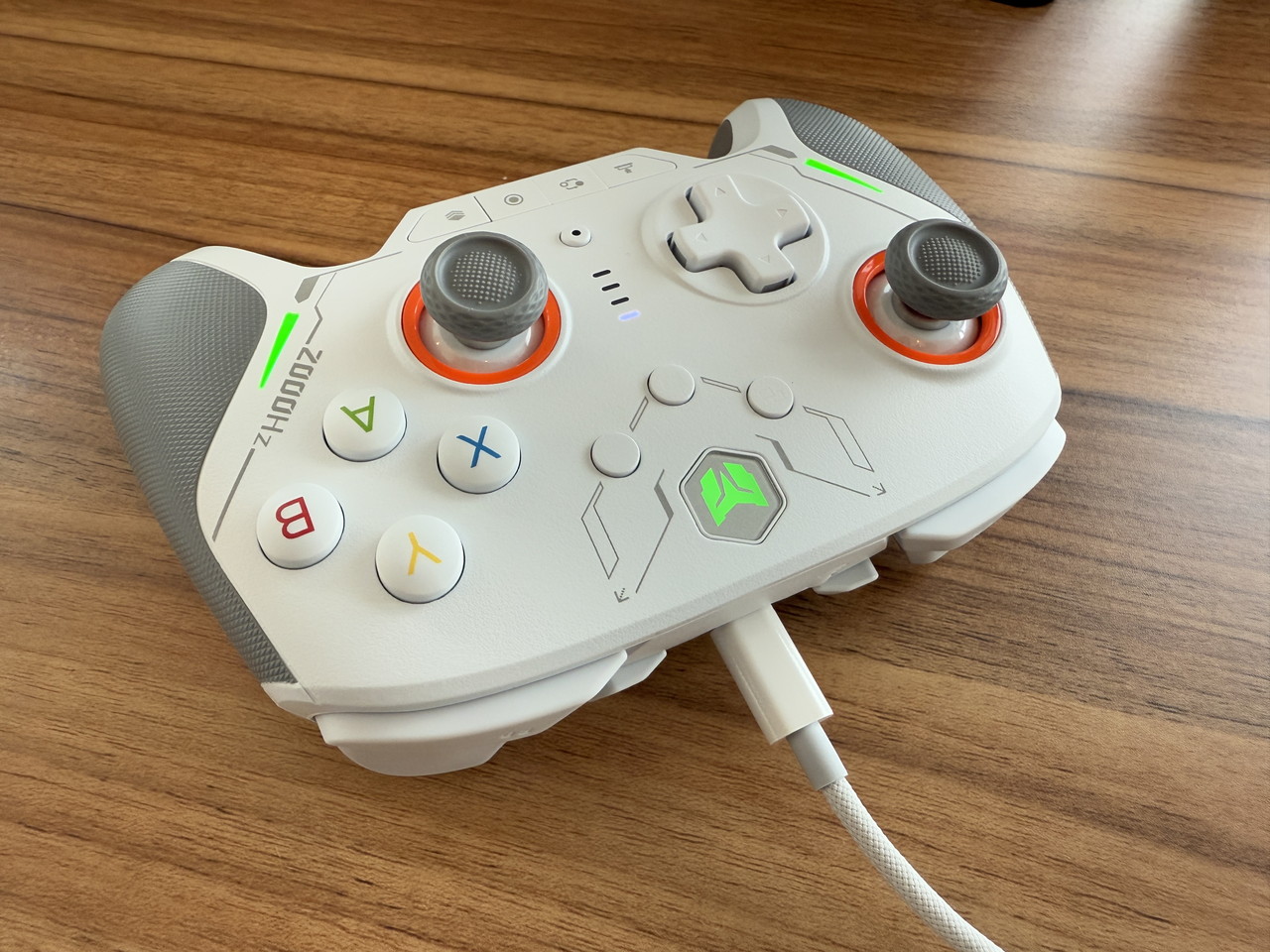 コントローラー充電の様子