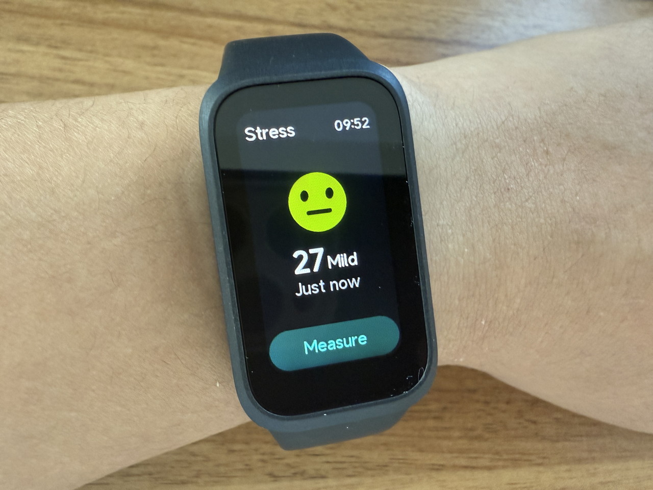 ストレス測定画面