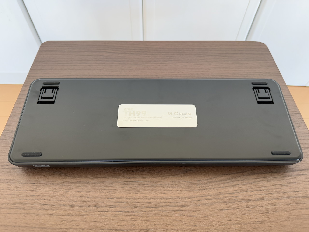 キーボード底部の様子