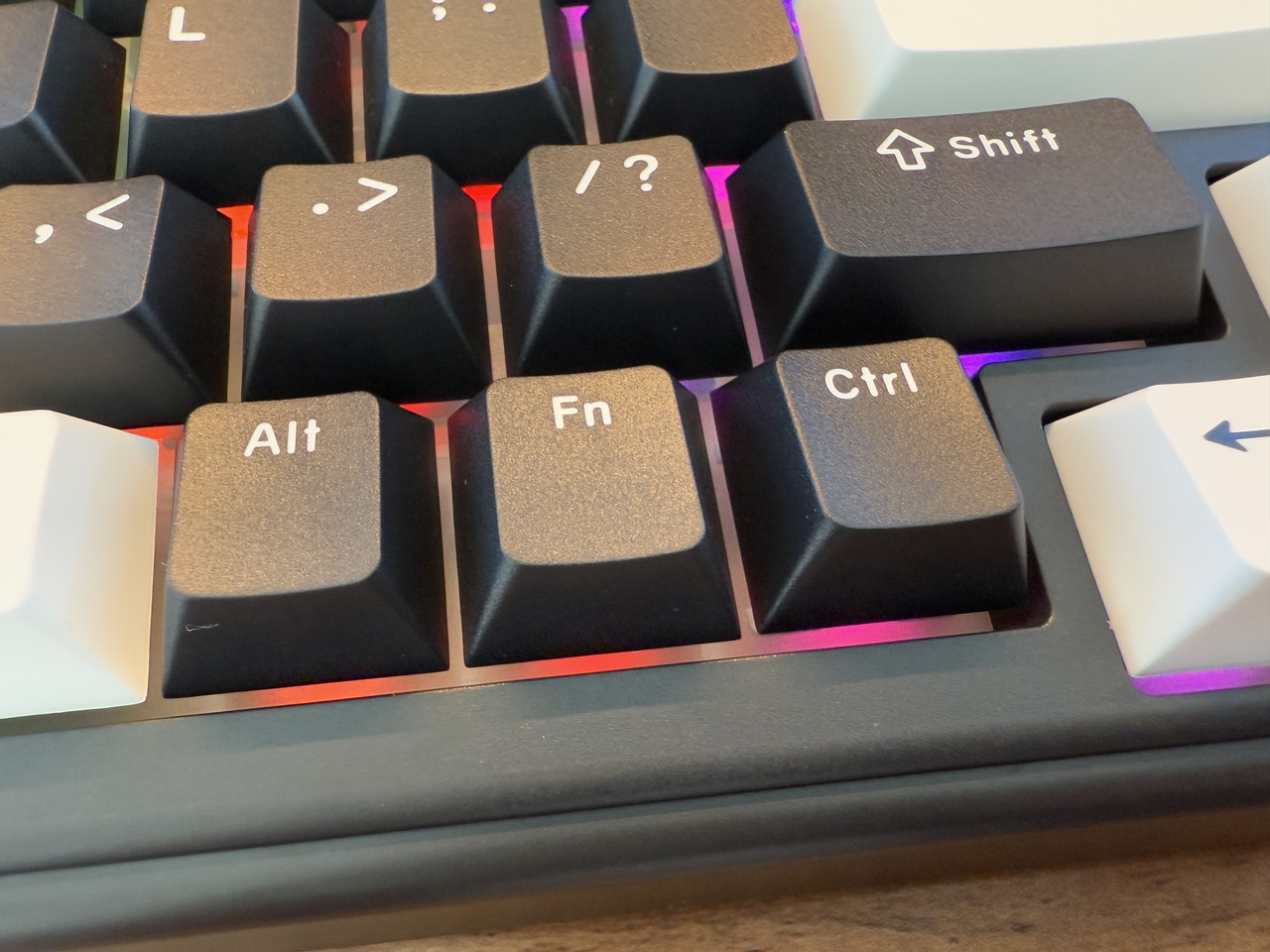 点灯するFnキー