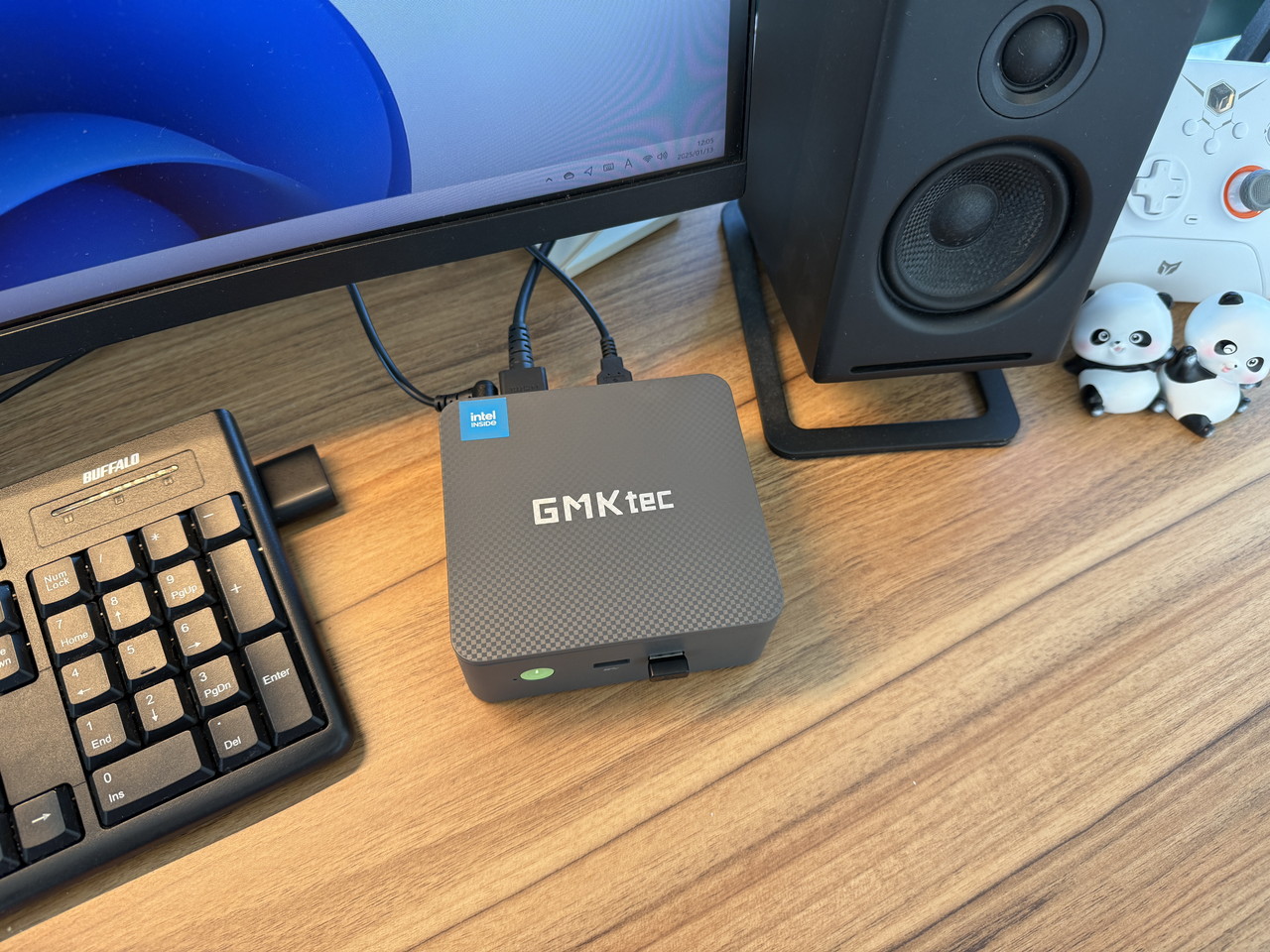 接続中のPC外観