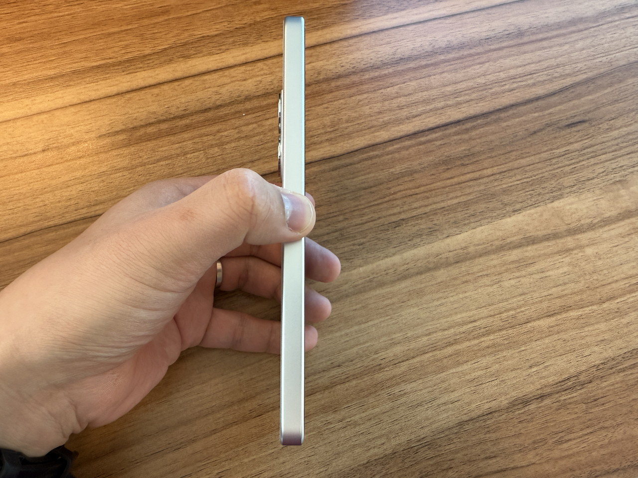 厚みの確認-縦向き