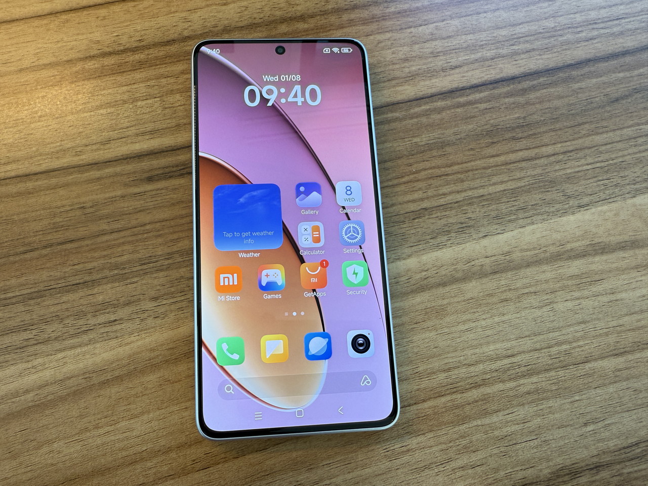 スマホ起動画面