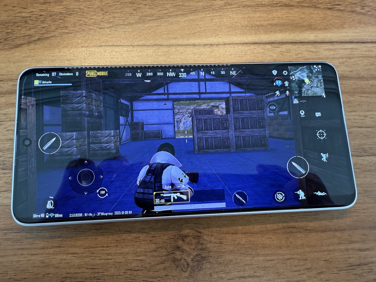 PUBGのプレイ画面1