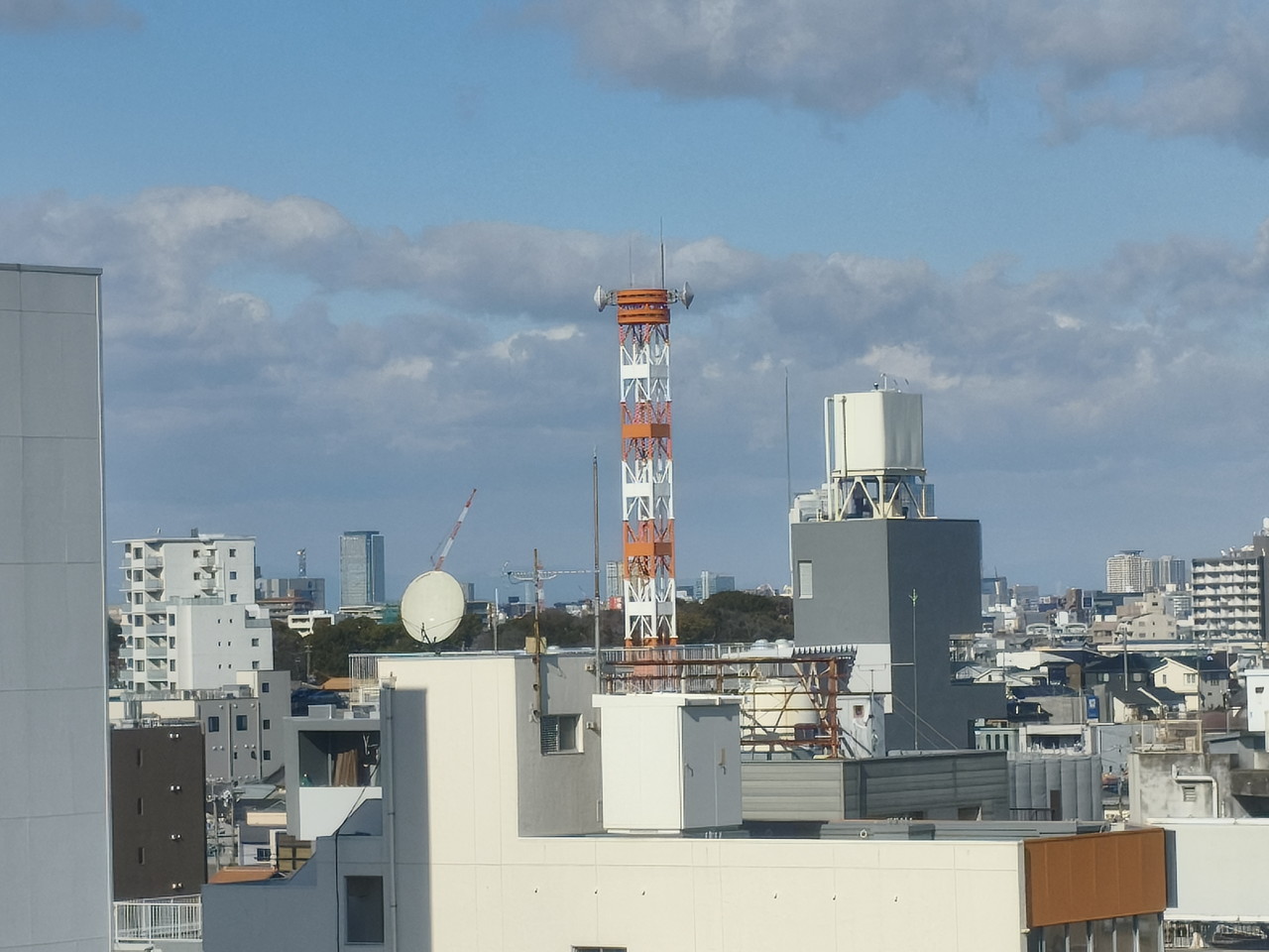 リアカメラで屋外を撮影した写真-5倍