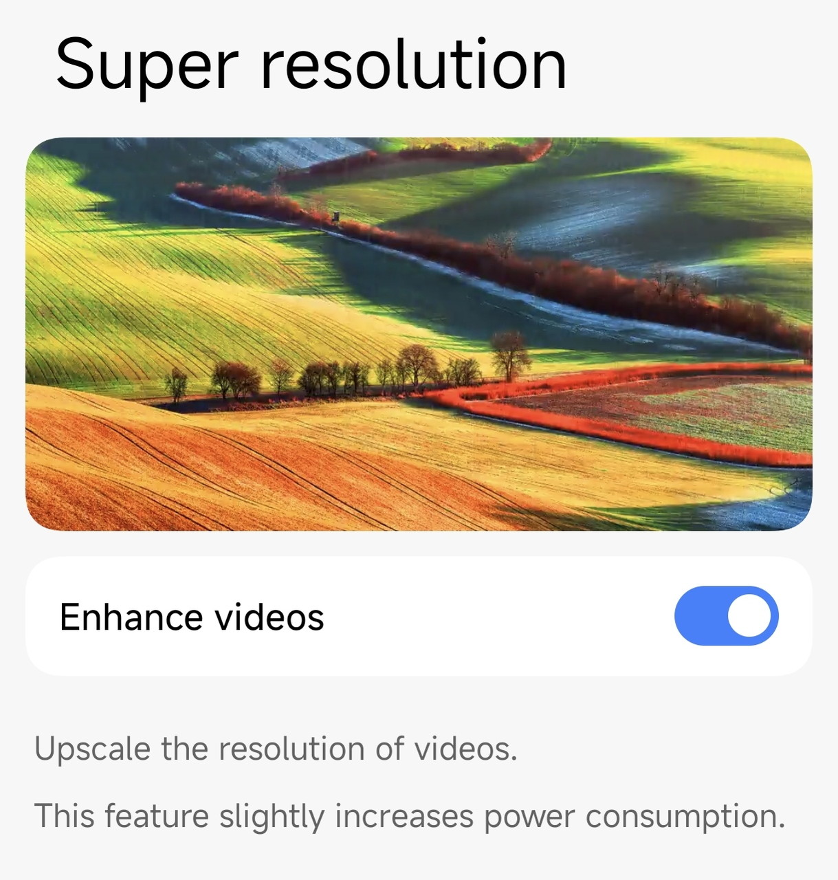 Super resolution