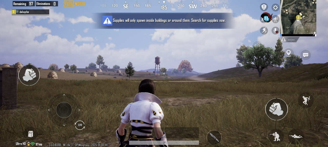 PUBGのプレイ画面2