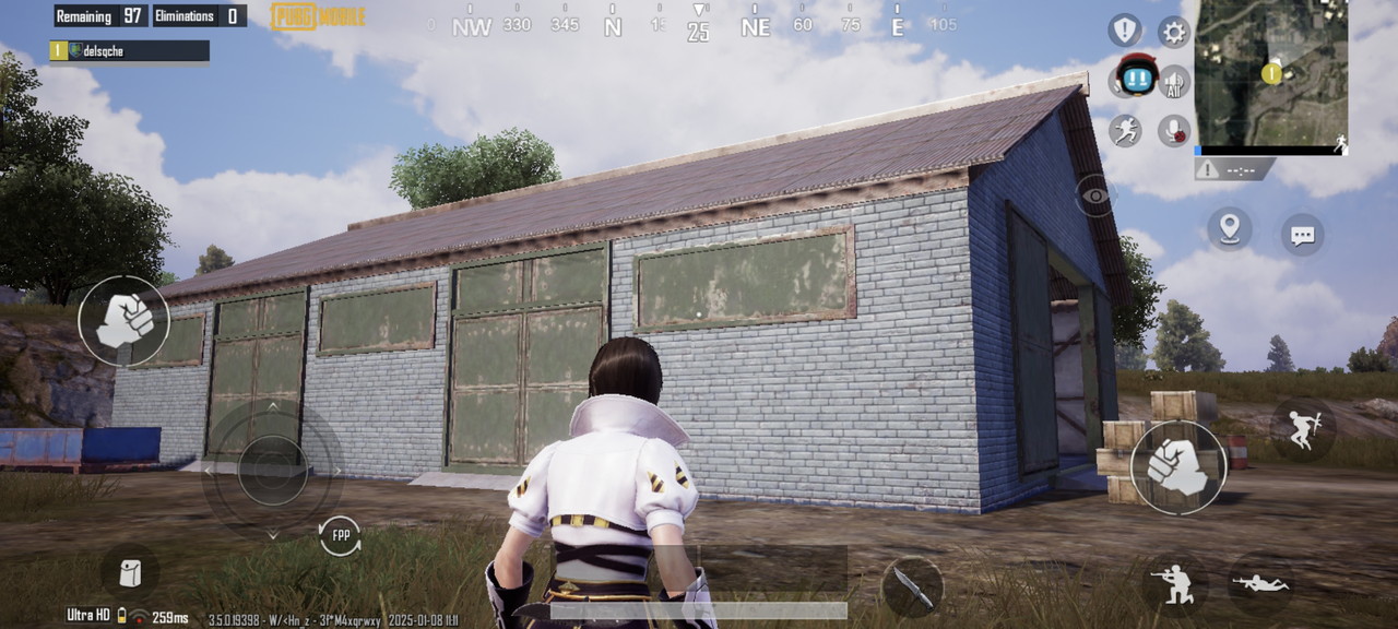 PUBGのプレイ画面3