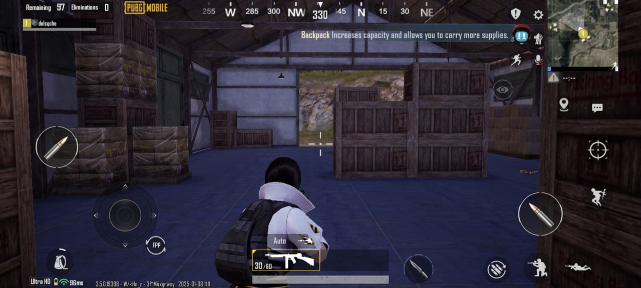 PUBGのプレイ画面4