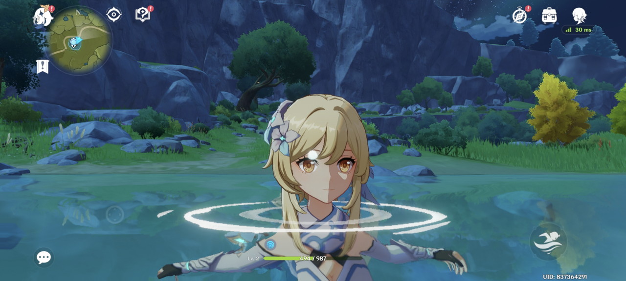 原神プレイの様子5