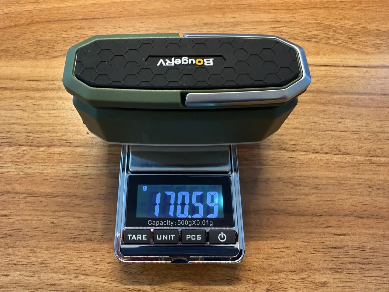 BougeRV AL01計量の様子