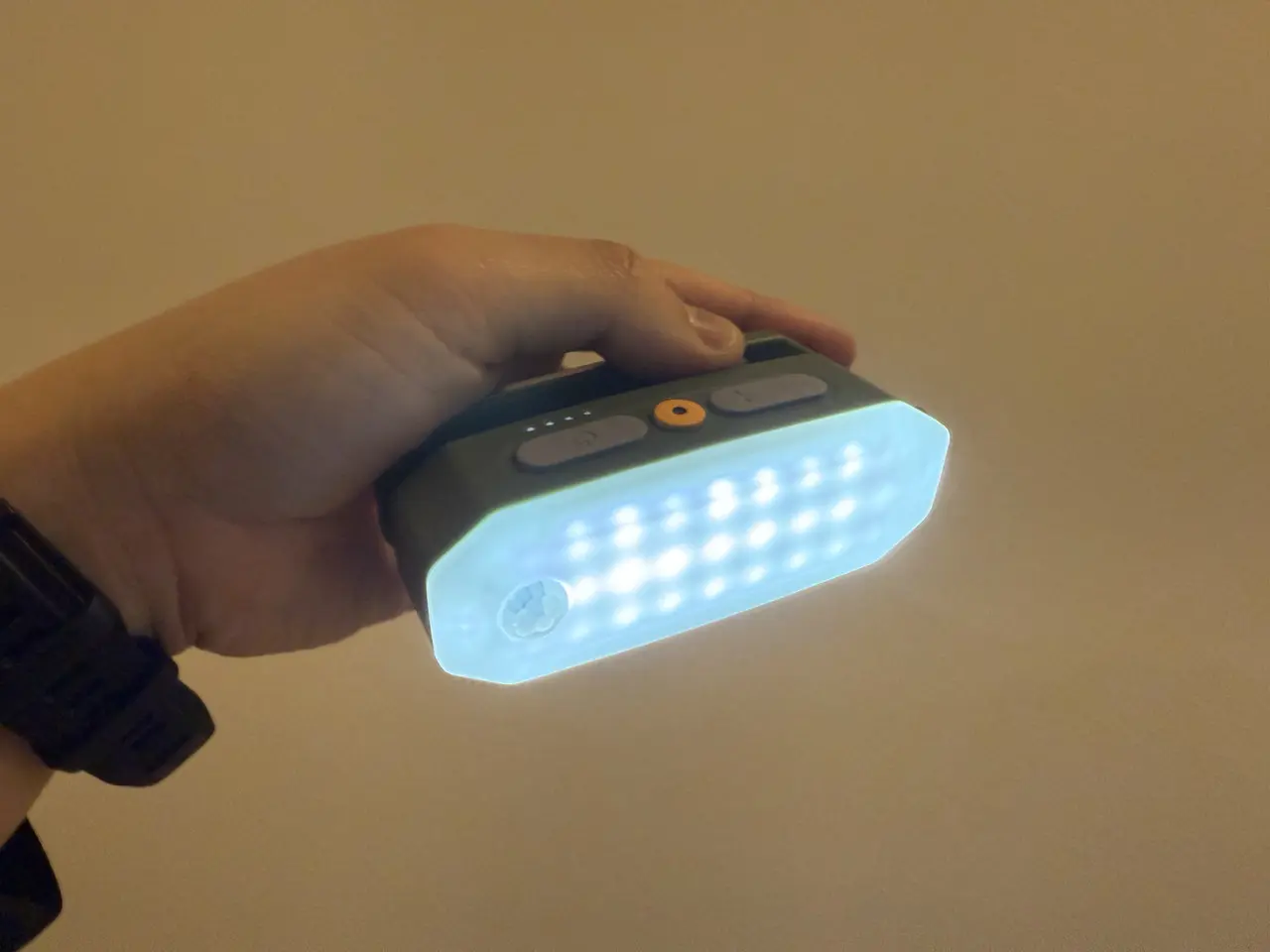 ランタン点灯の様子