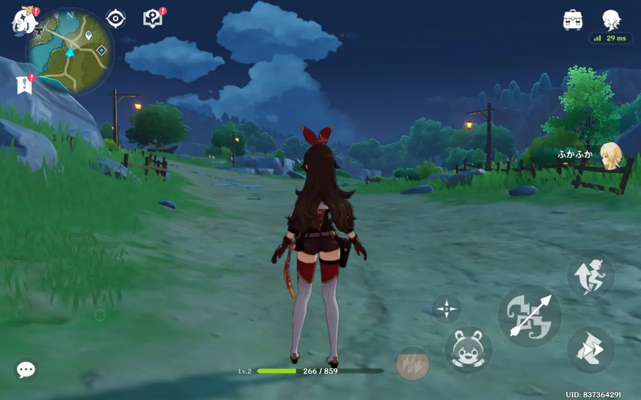 原神プレイ画面5