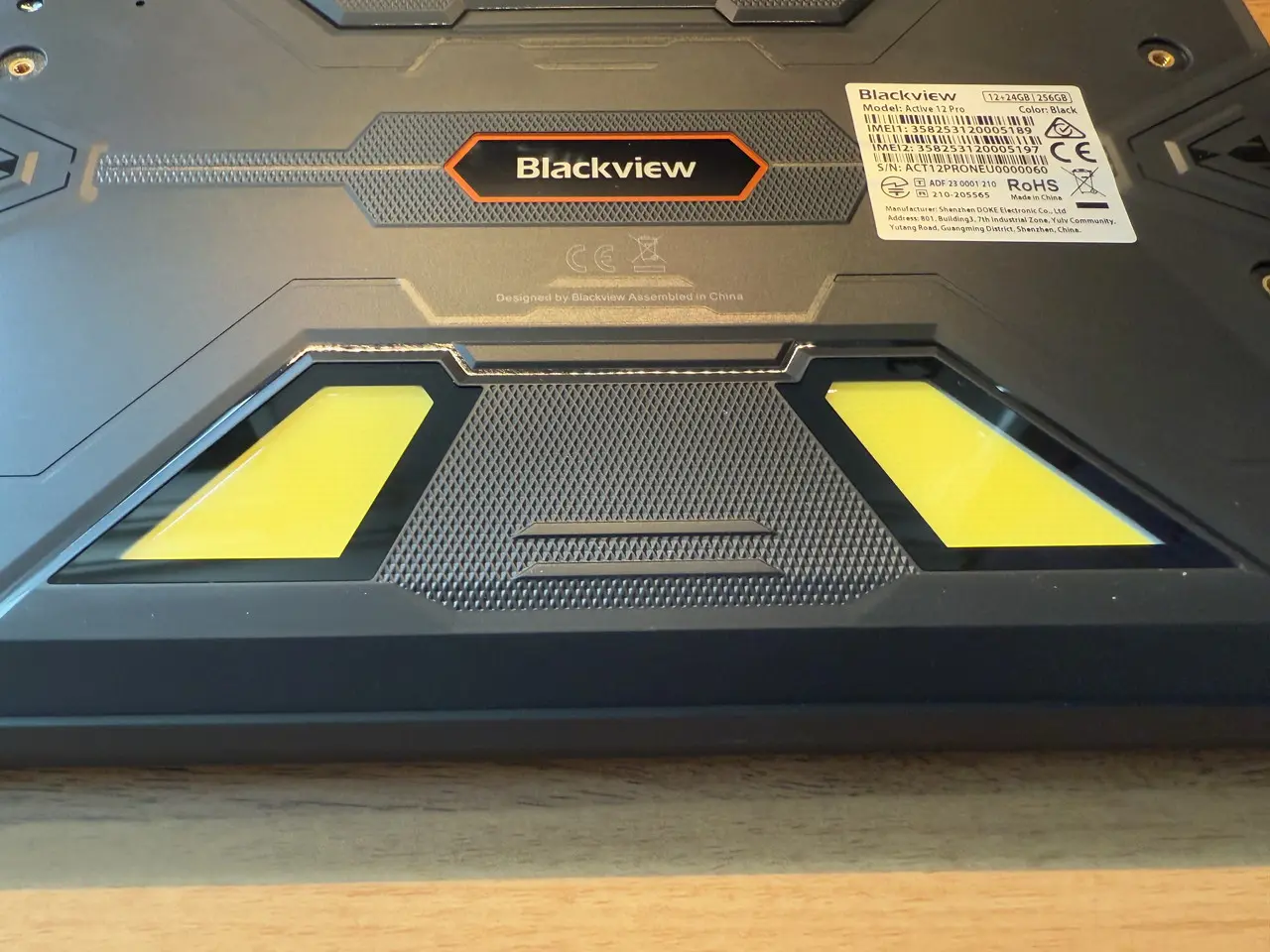 Blackview Active 12 Proのキャンプライト