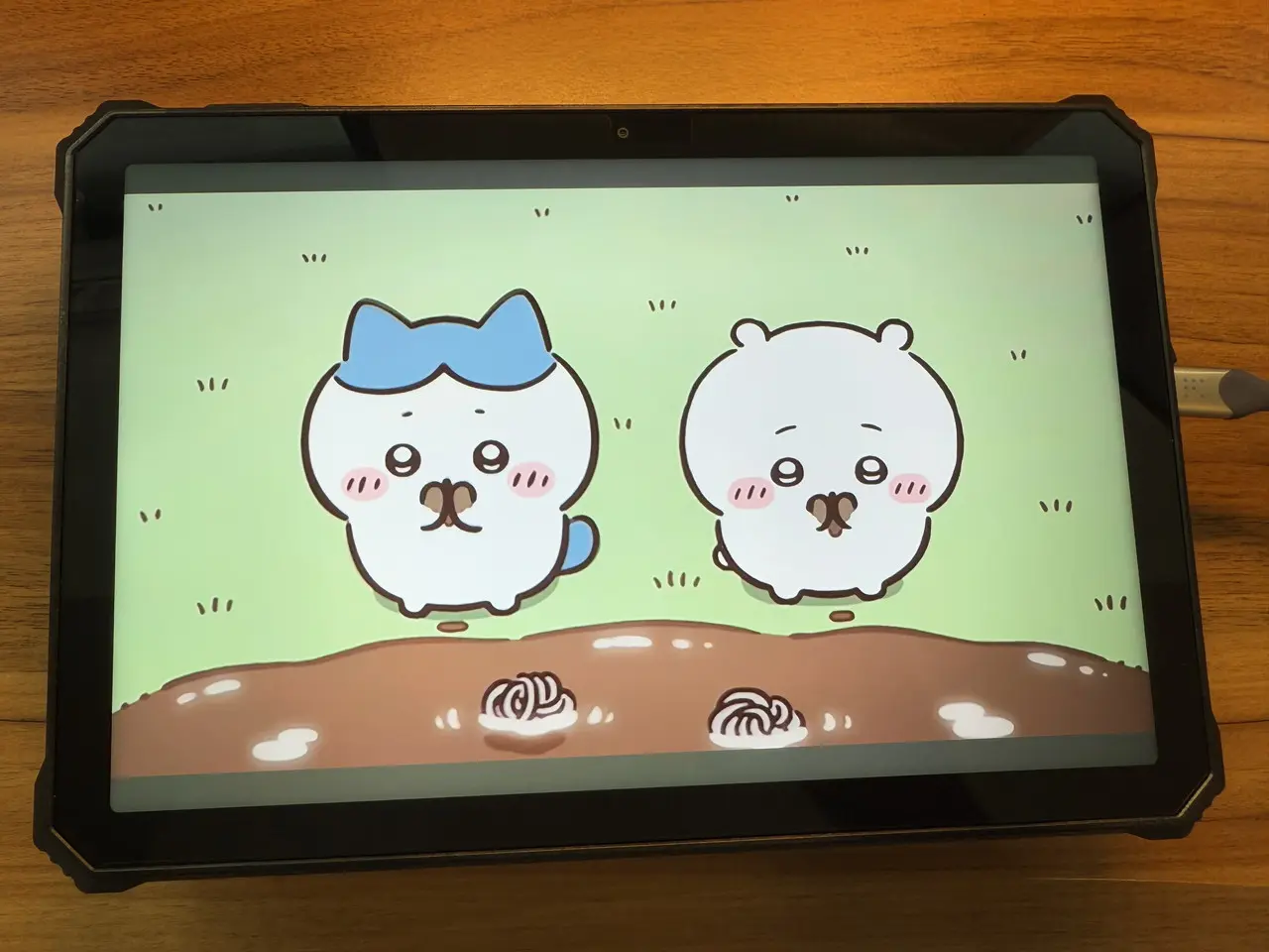 Blackview Active 12 Proでアニメ動画を視聴している