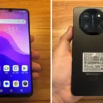 Blackview SHARK 6の前面と背面