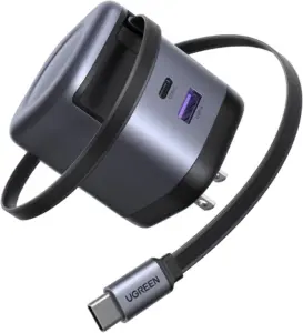 UGREEN 65W 充電器 【69CM 巻き取り式】