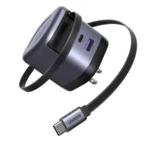 UGREEN 【最新巻き取り式】45W 巻き取り式 急速充電器