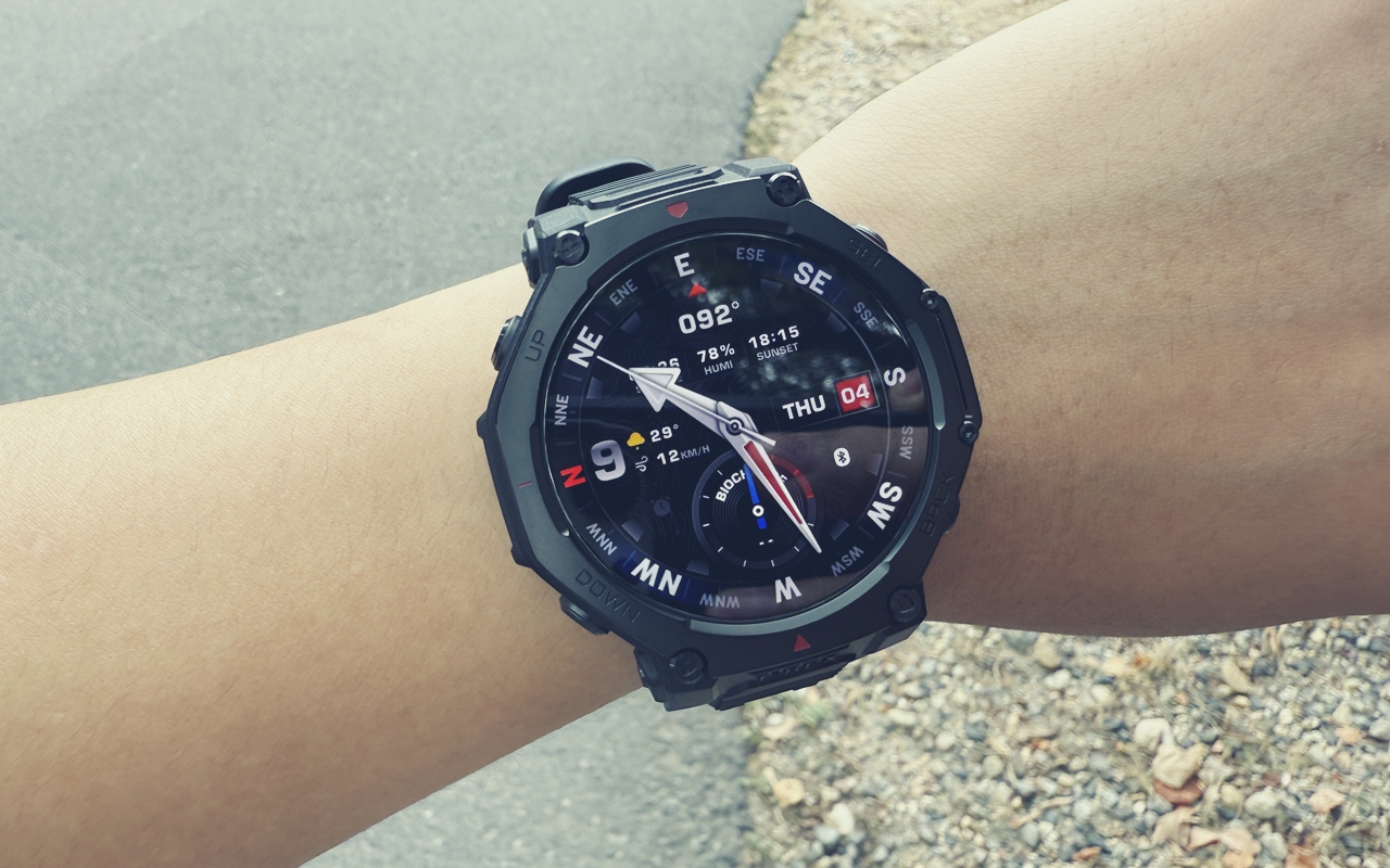 Amazfit T-Rex 3 Pro 実機レビュー！T-Rex 3との違い・登山での