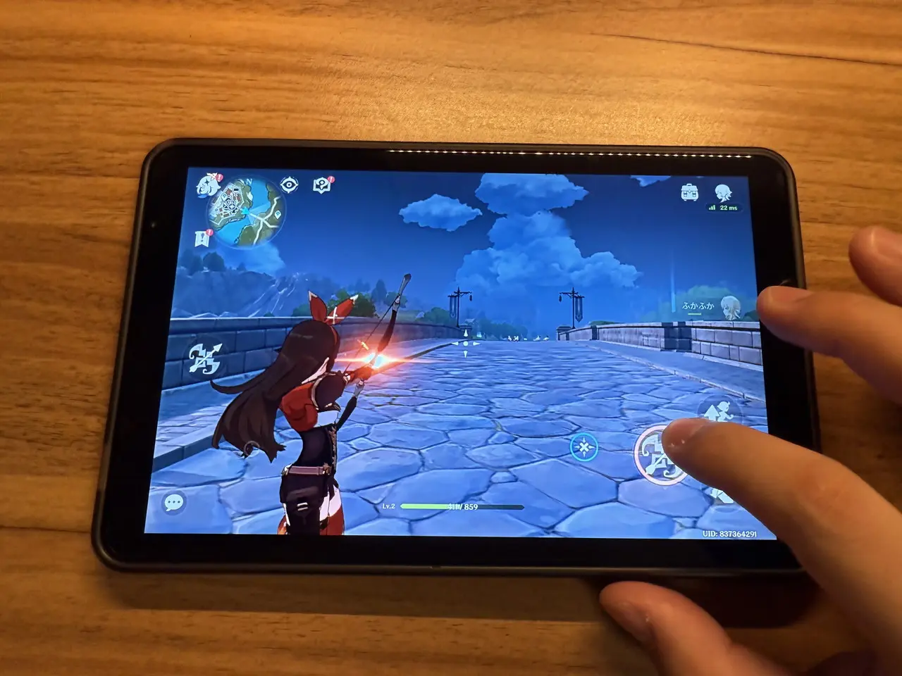 原神のプレイ画面4