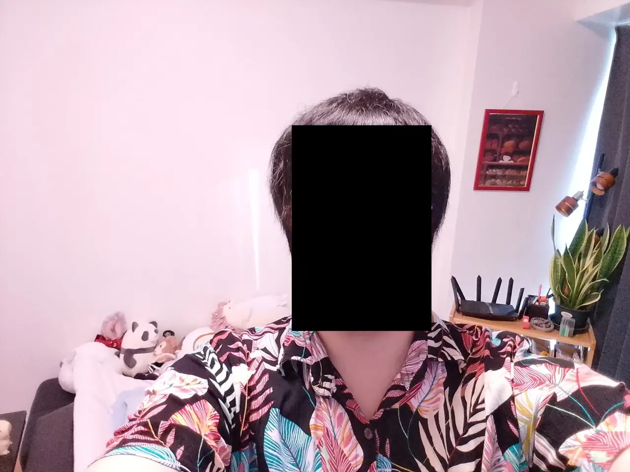 Blackview ZENO 1のフロントカメラで自撮りした写真