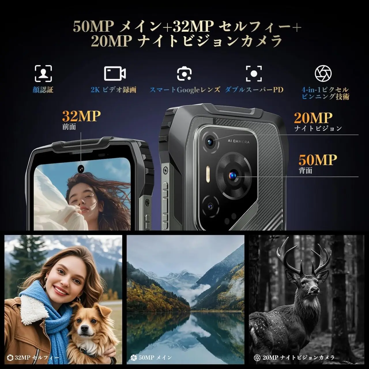 OSCAL Pilot 3のカメラ仕様