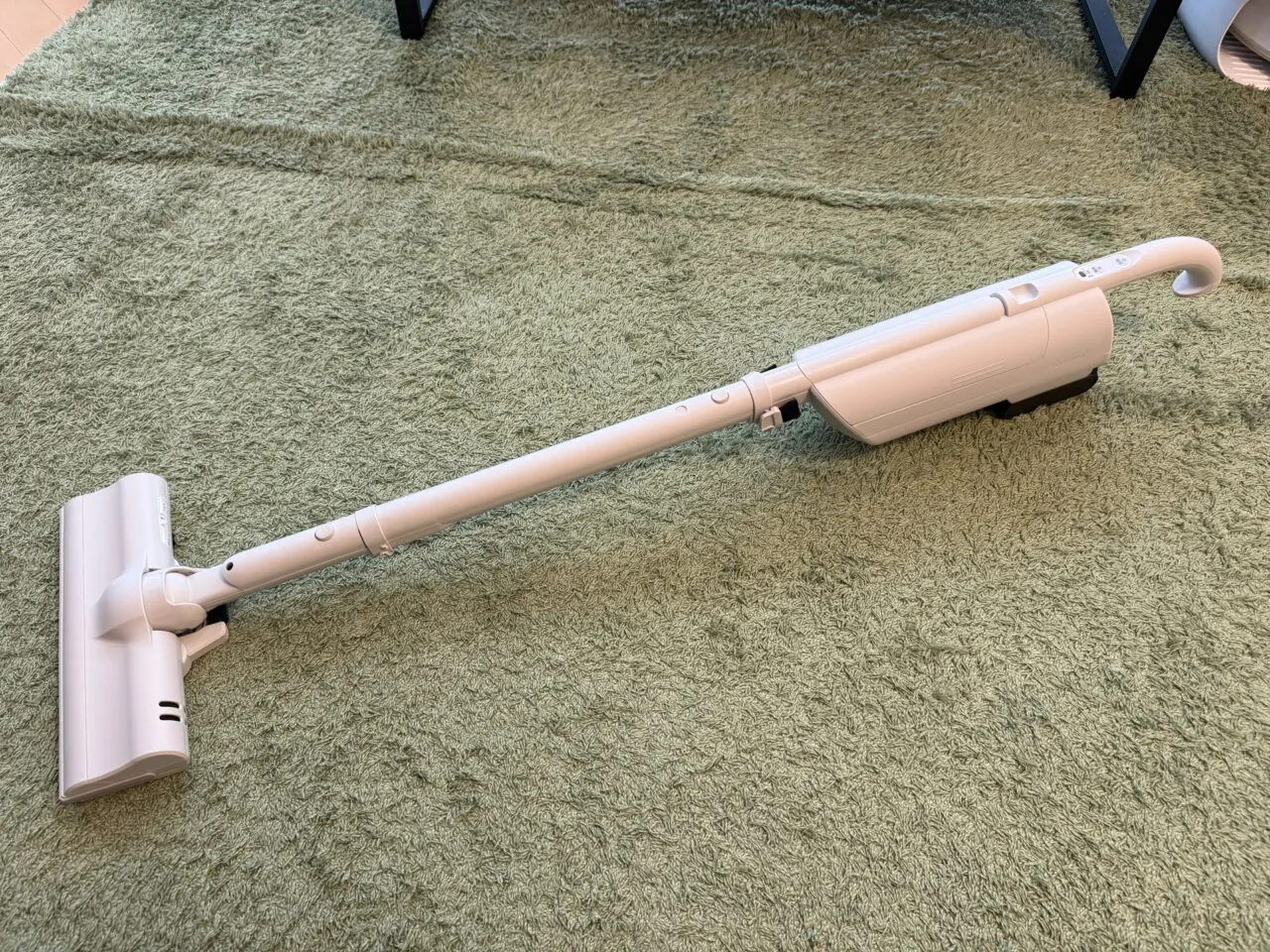 ヘッドと延長ノズルを装着した状態