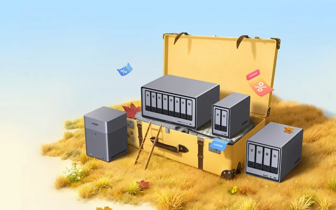 UGREENのNASのキービジュアル