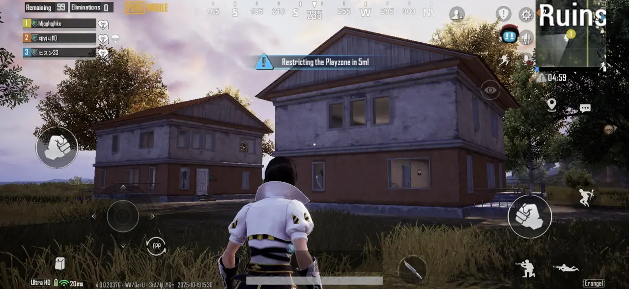 PUBGプレイ画面5