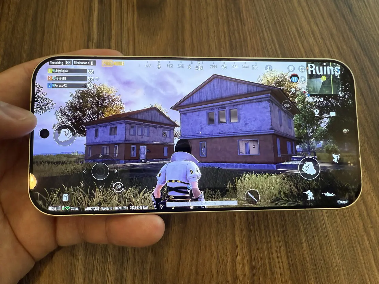 PUBGプレイ画面2