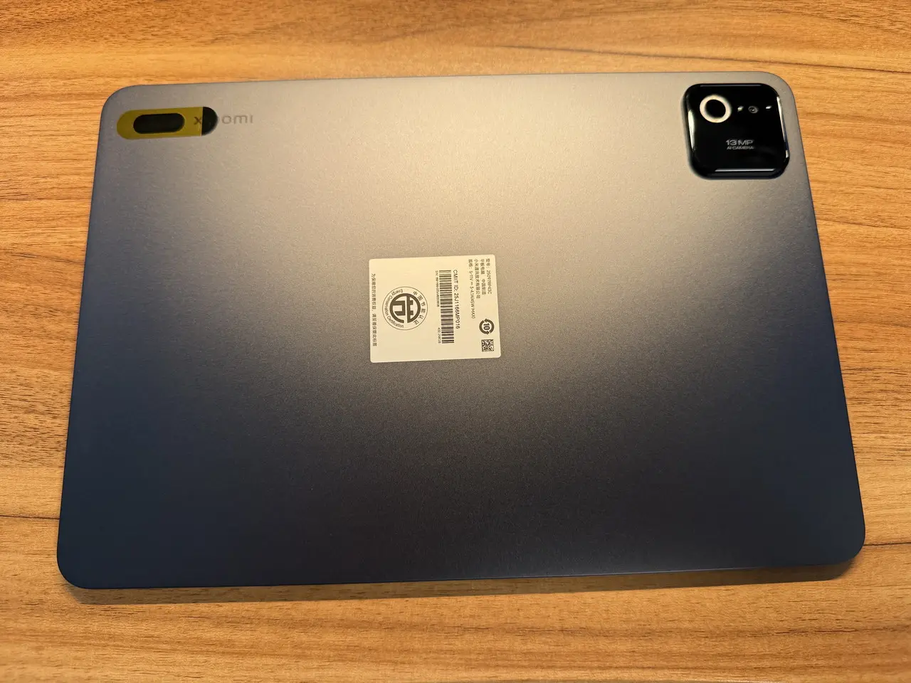 Xiaomi Pad 8の外観(背面アングル)