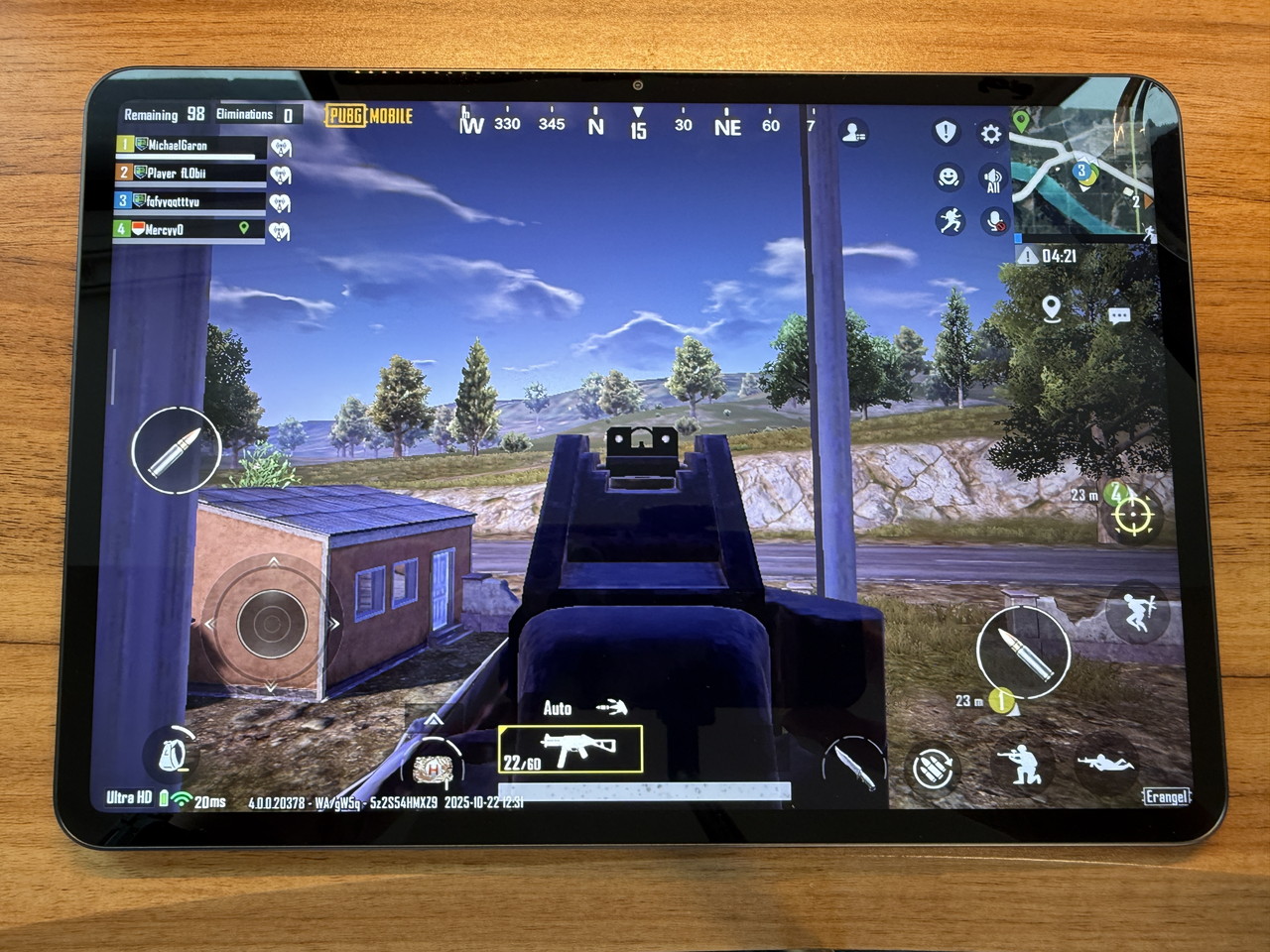 PUBGのプレイ画面3