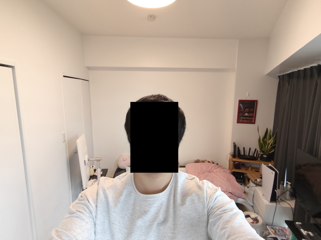 Xiaomi Pad 8のフロントカメラで自撮りした写真