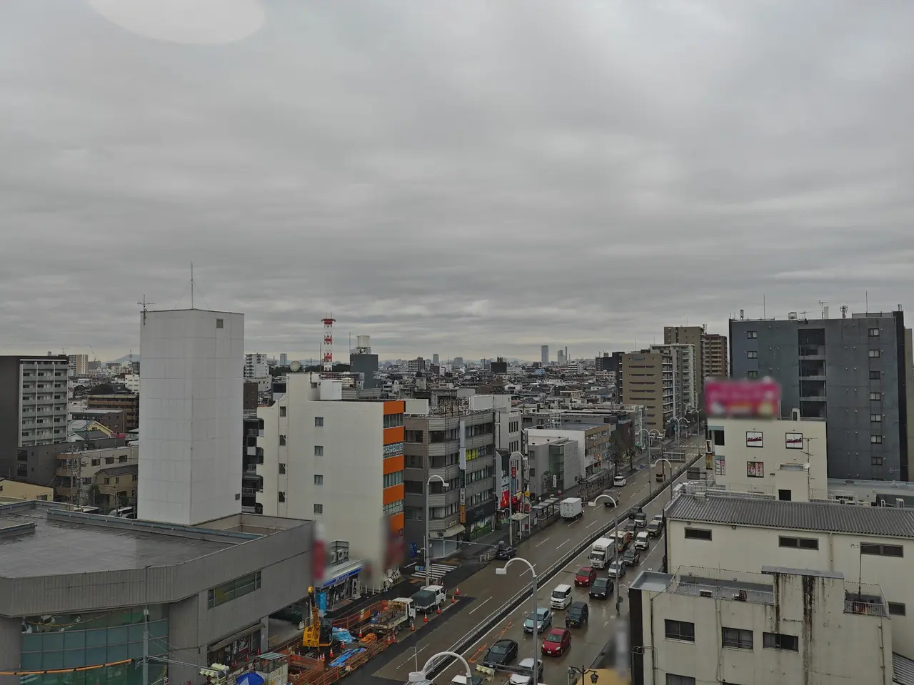 Xiaomi Pad 8のリアカメラで撮影した屋外(1倍)