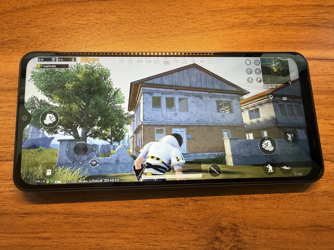 PUBGのプレイ画面5