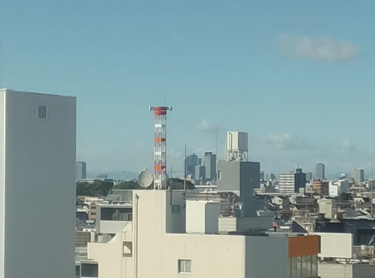 Blackview WAVE 9Cのリアカメラで撮影した屋外(4倍)