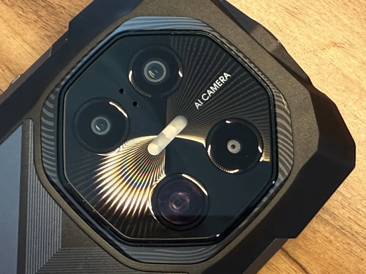 FOSSIBOT F113のリアカメラ