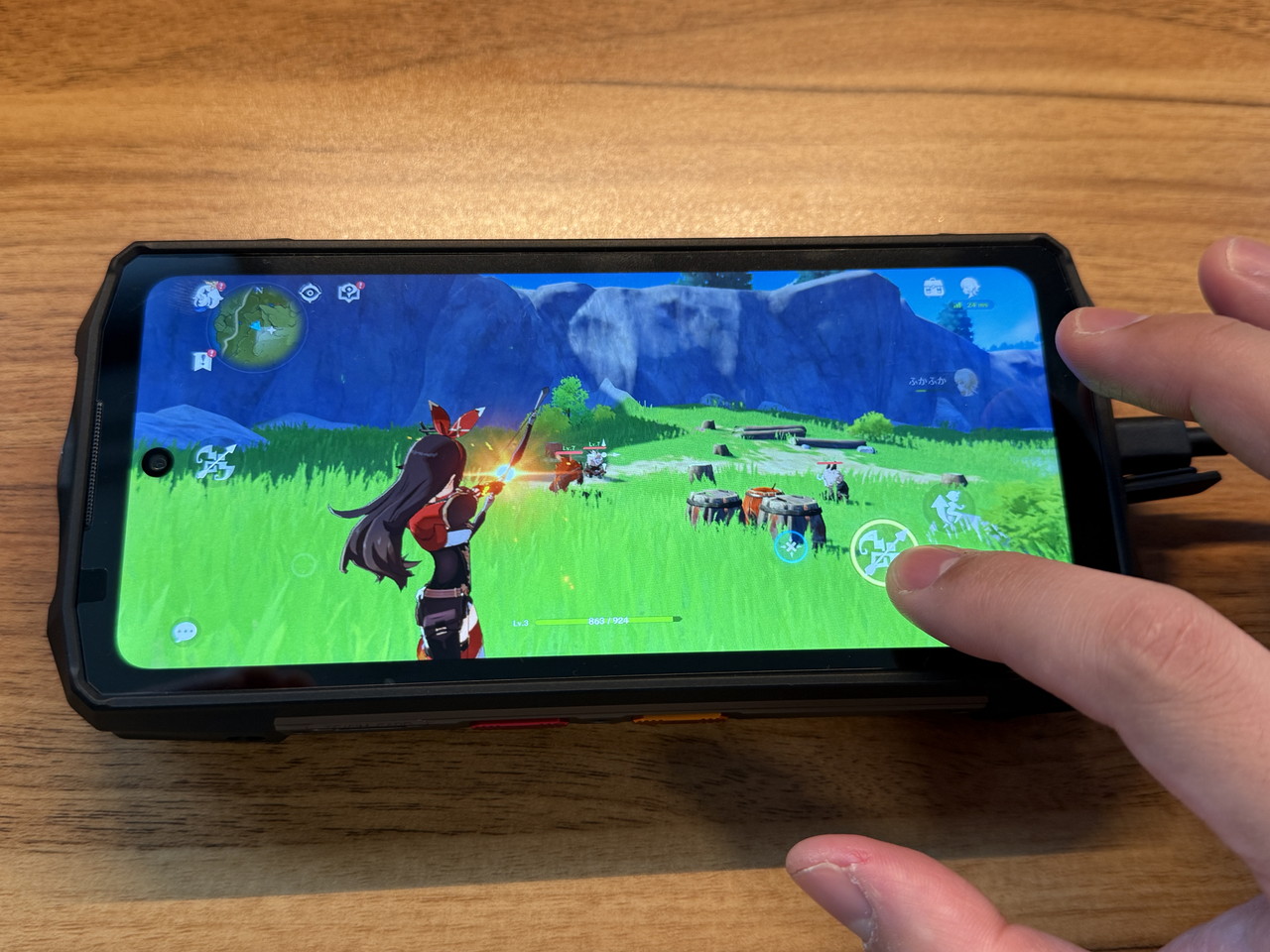 原神のプレイ画面6