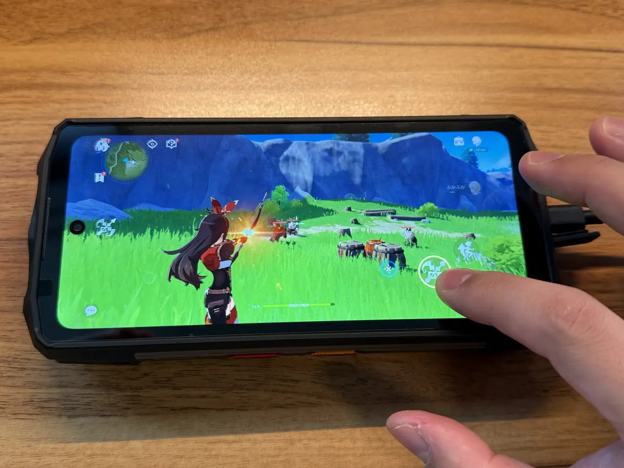 原神のプレイ画面6