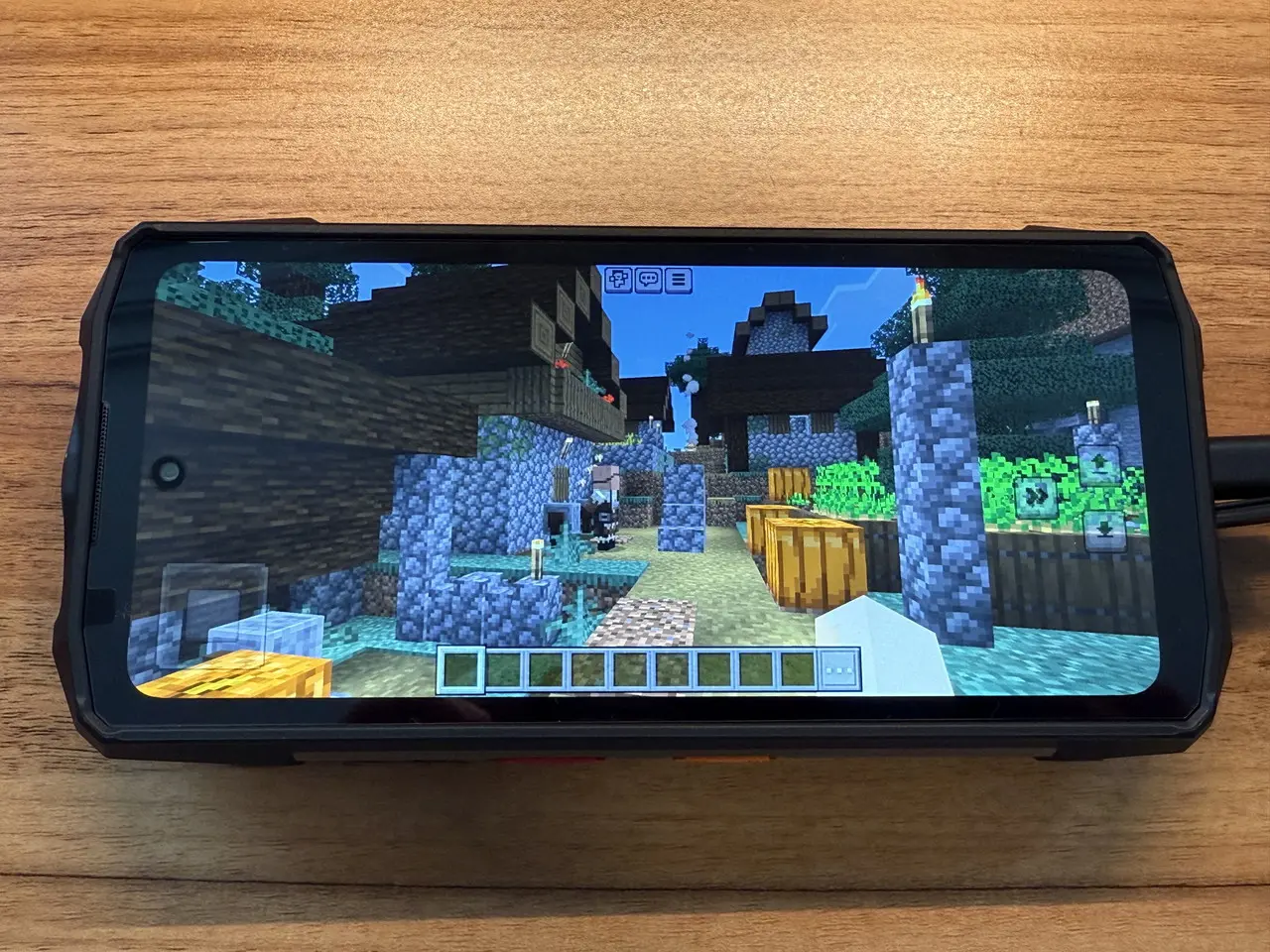 マインクラフトのプレイ画面4