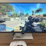 KTC M27P6でFPSゲームをプレイしている様子