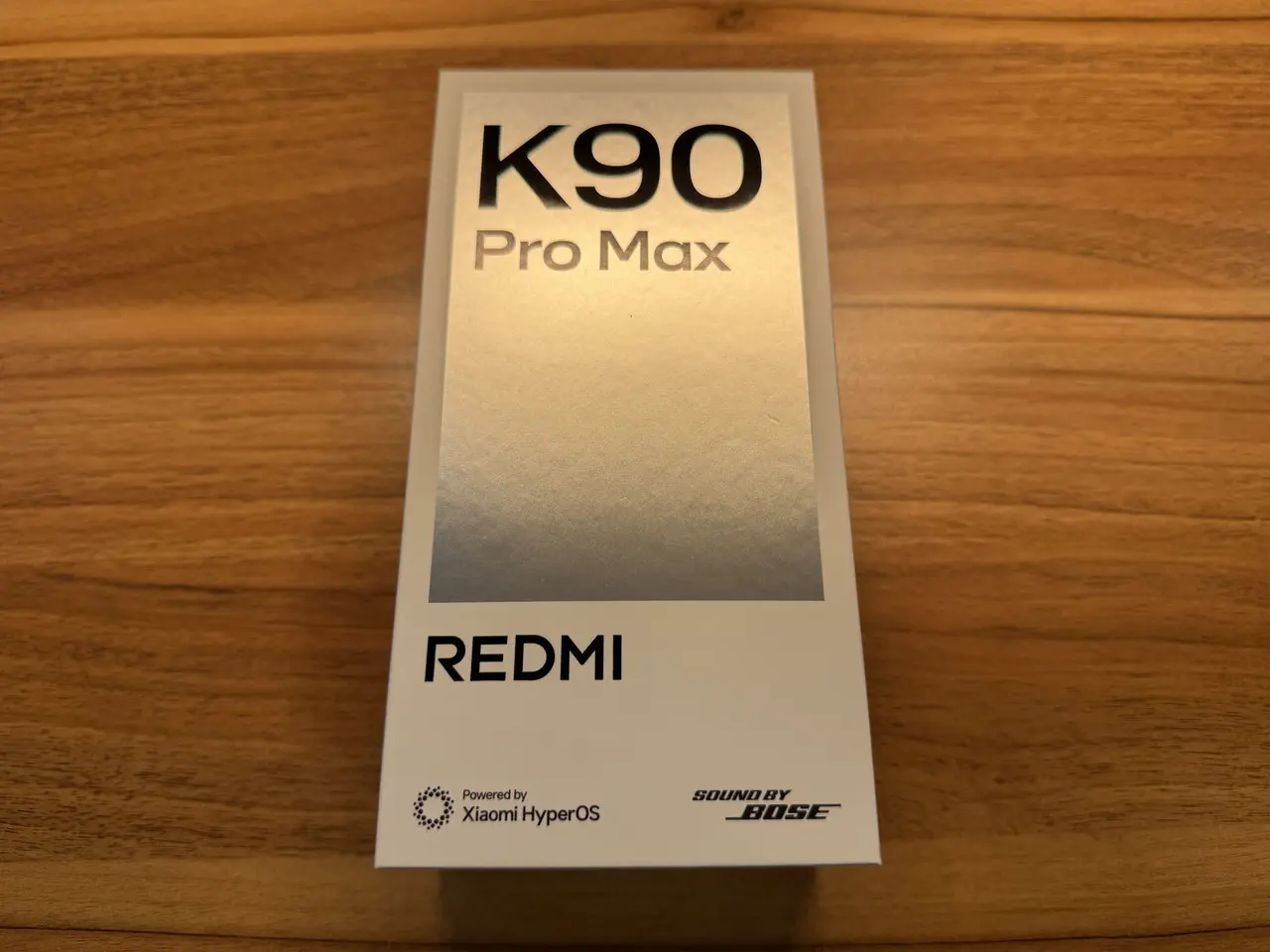 REDMI K90 Pro Maxの外箱